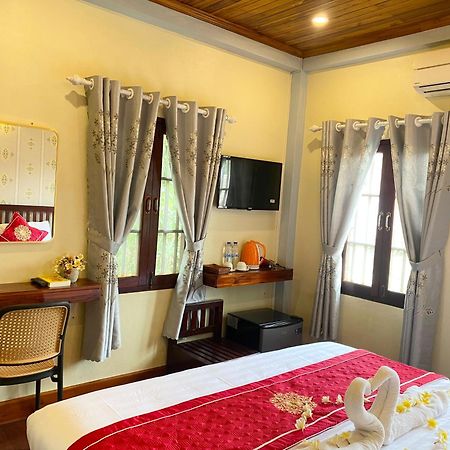 לואנג פרבאנג Golden Sun Boutique Hotel מראה חיצוני תמונה