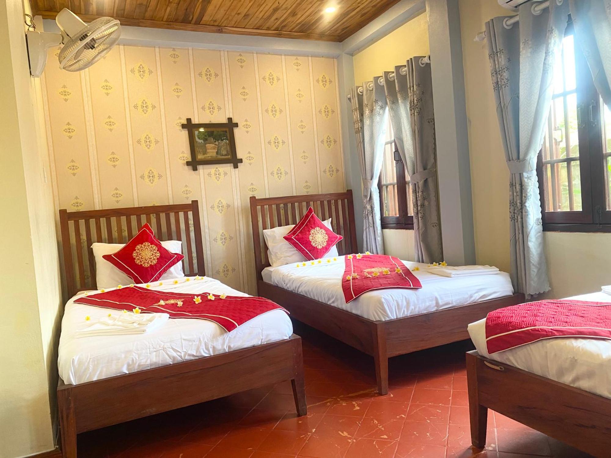 לואנג פרבאנג Golden Sun Boutique Hotel מראה חיצוני תמונה