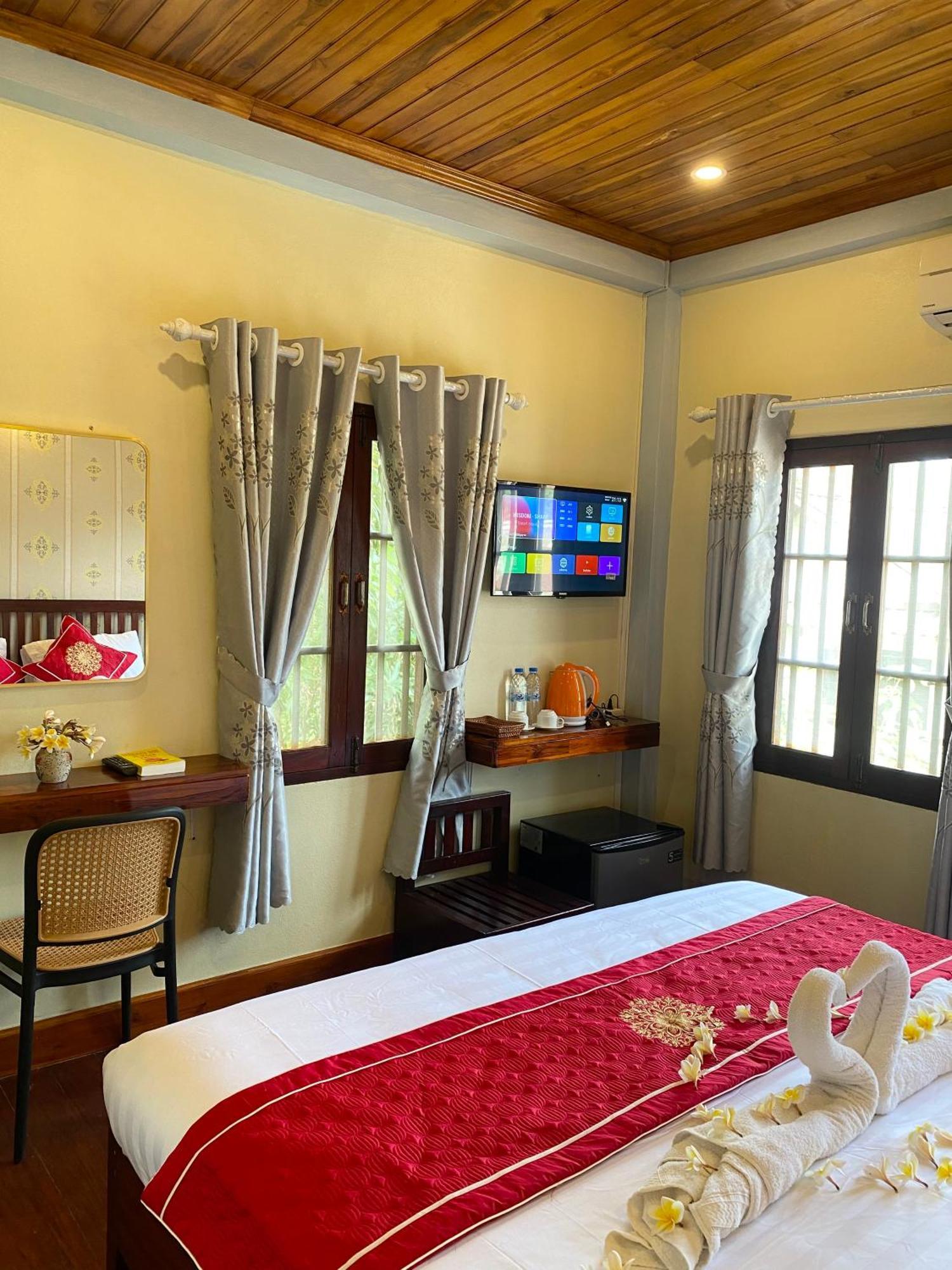 לואנג פרבאנג Golden Sun Boutique Hotel מראה חיצוני תמונה